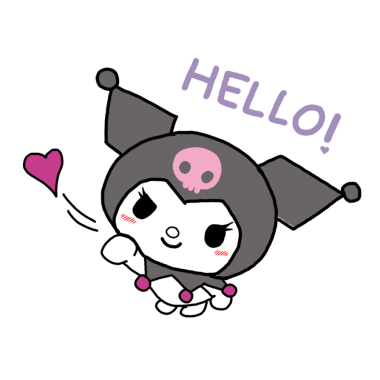 Hello Kitty My Melody Kuromi, hello, purple png | PNGTank